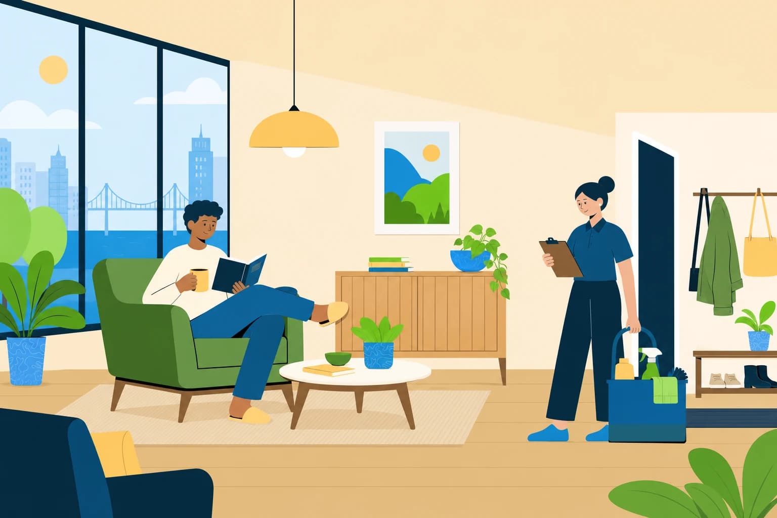 NearMe recurring cleaning services for a home in Coquitlam