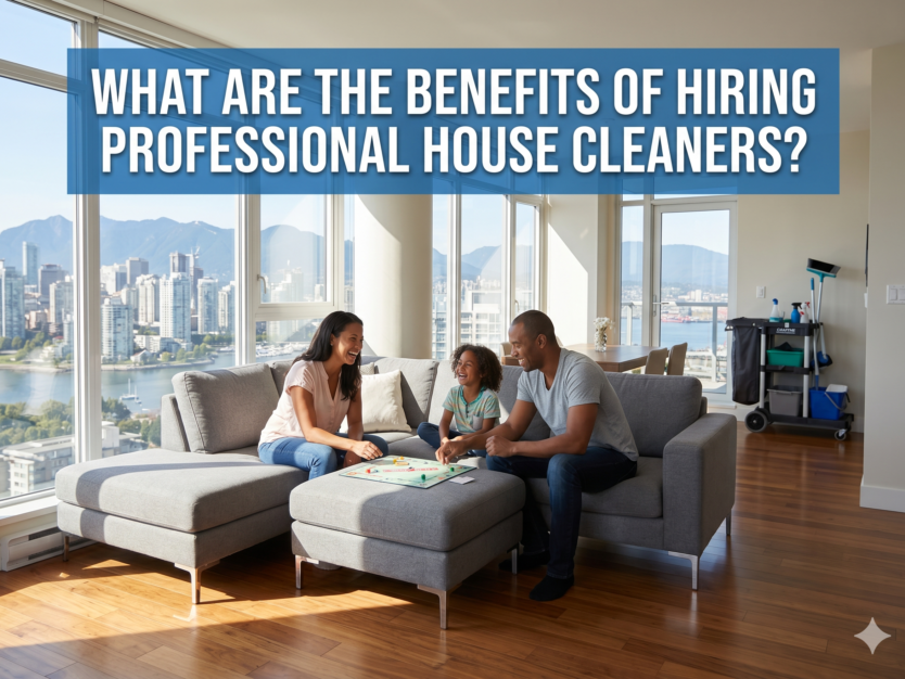 benefits of professional house cleaners