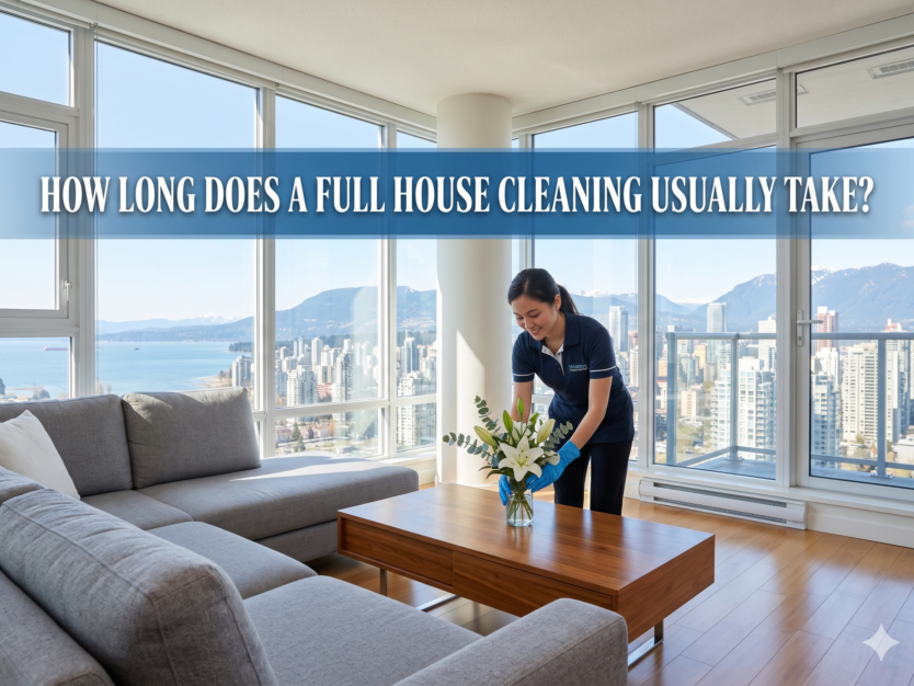 how long does house cleaning take
