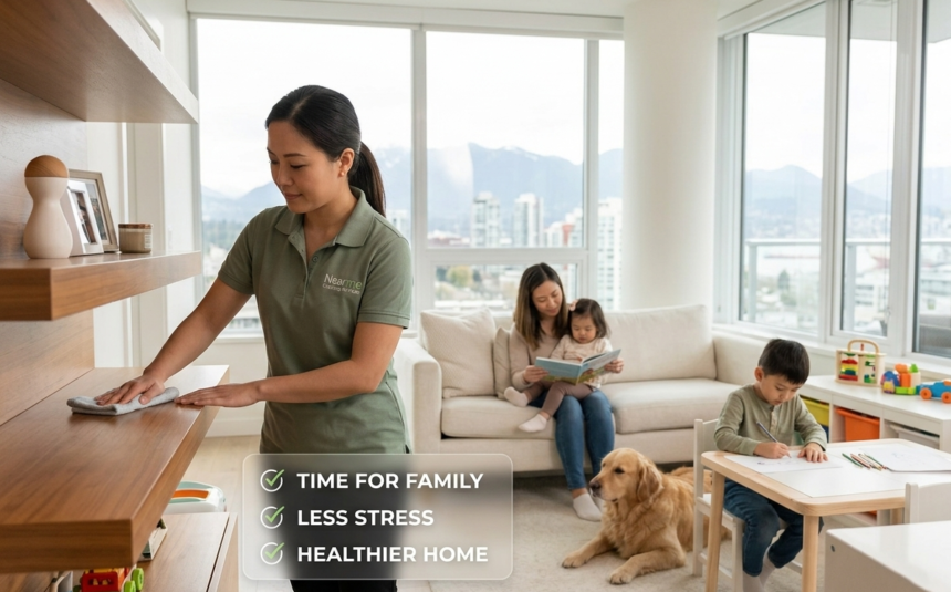professional cleaners for families Vancouver