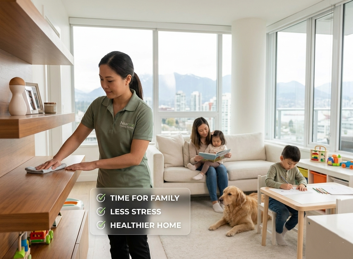 professional cleaners for families Vancouver