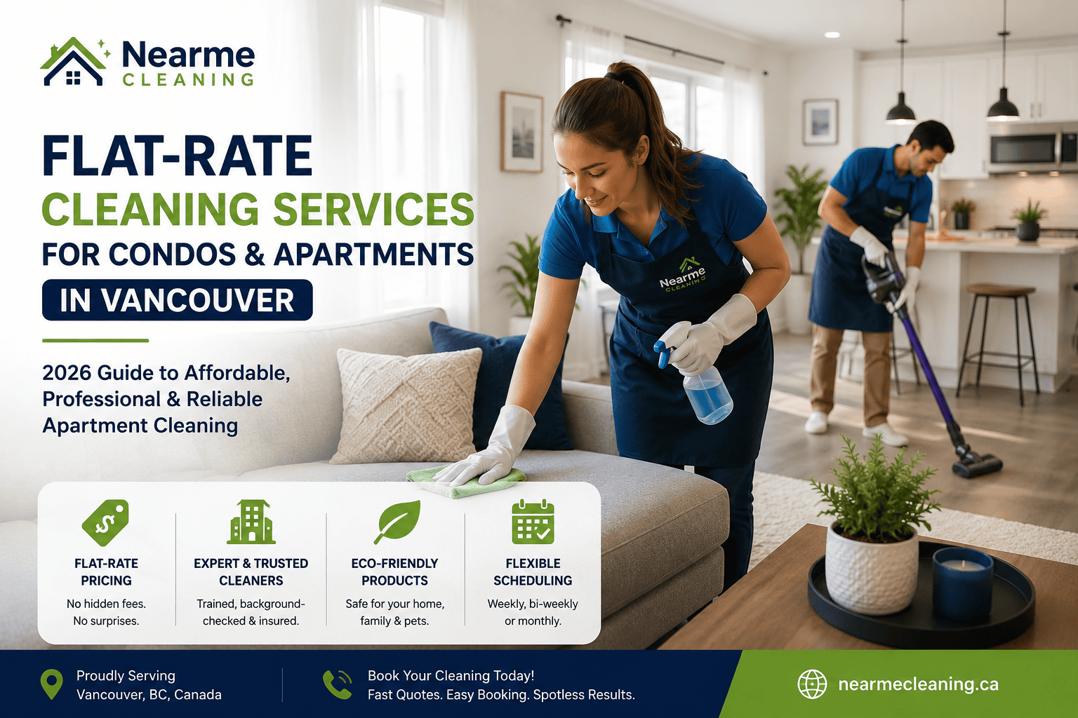 Cleaning services in Condo & apartment cleaning services in Canada