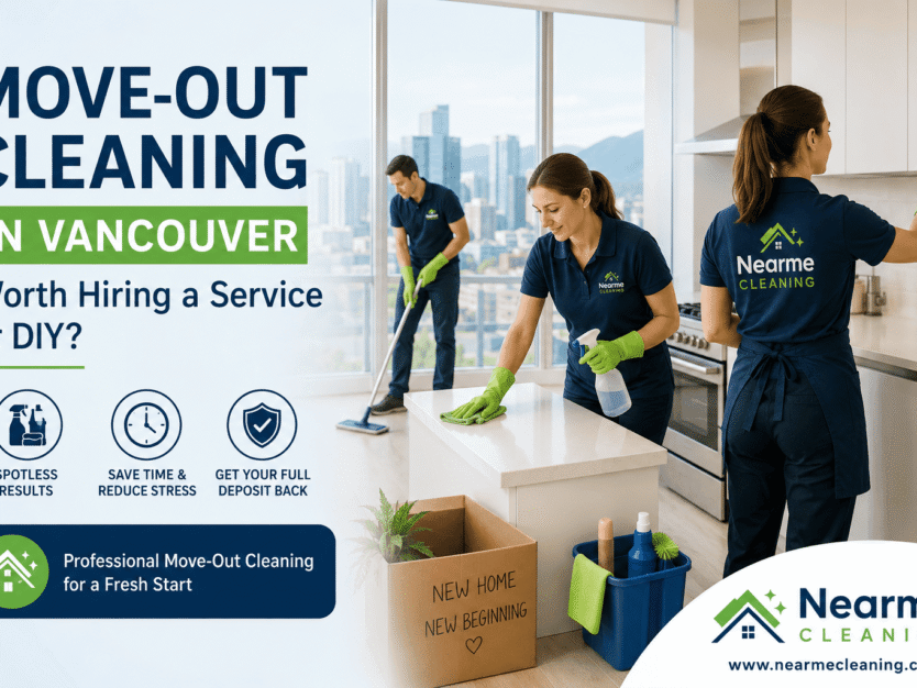 Move out cleaning services in Vancouver