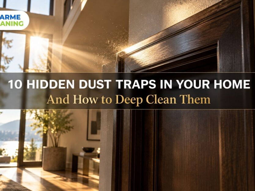 hidden dust traps in home - Nearme Cleaning