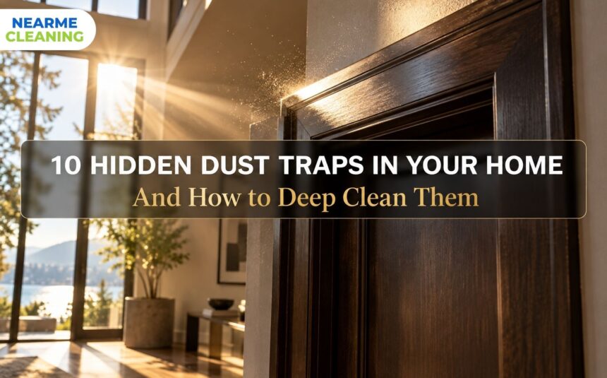 hidden dust traps in home - Nearme Cleaning hidden dust traps in home - Nearme Cleaning