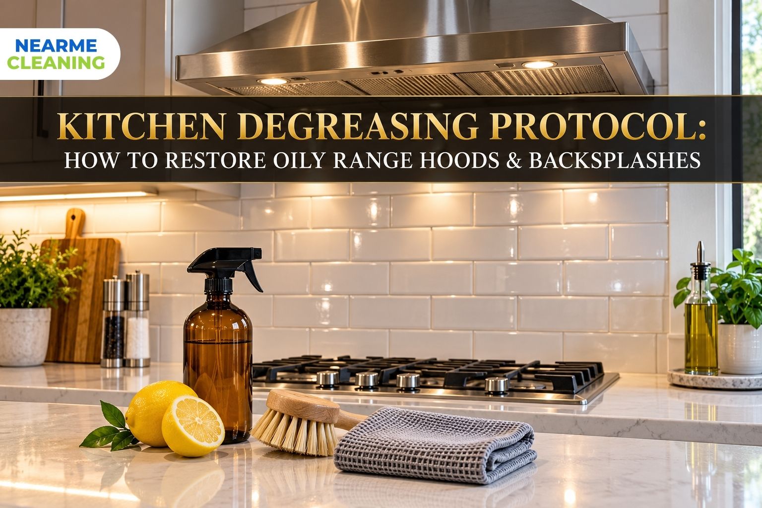 kitchen degreasing protocol vancouver - Nearme Cleaning