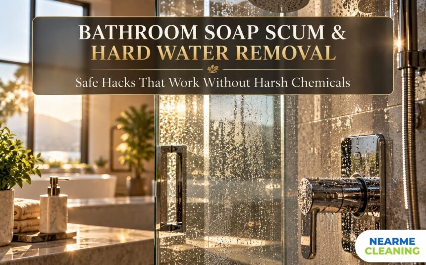 remove bathroom soap scum hard water stains remove bathroom soap scum hard water stains