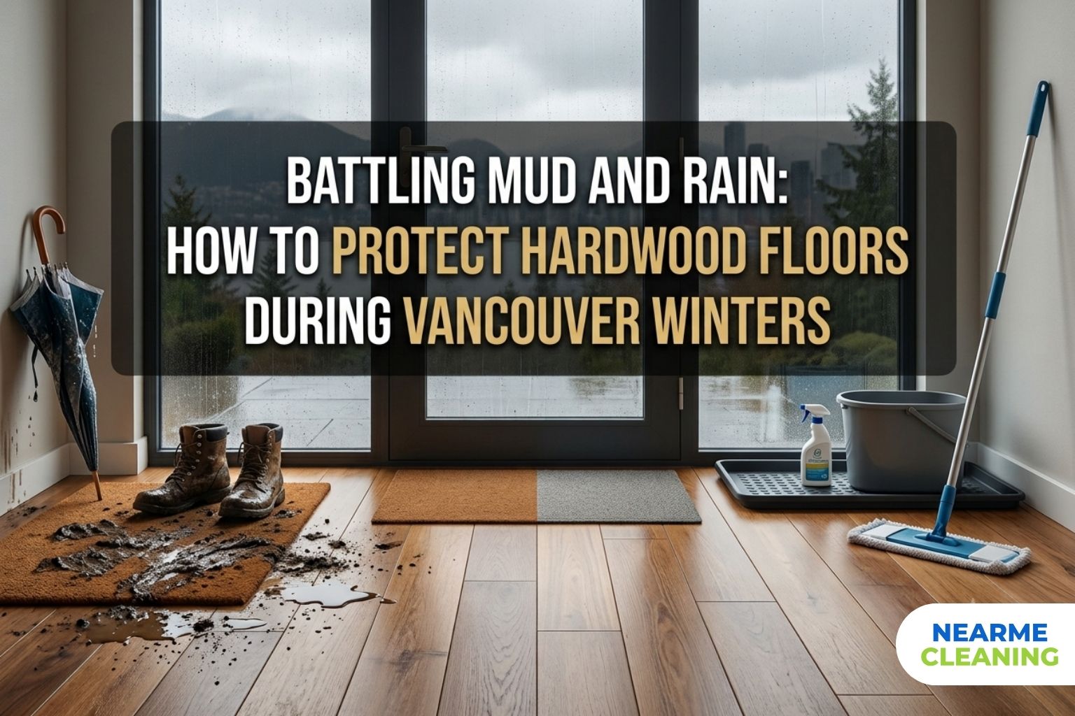 How to Protect Hardwood Floors During Vancouver Winters - Nearme Cleaning How to Protect Hardwood Floors During Vancouver Winters - Nearme Cleaning
